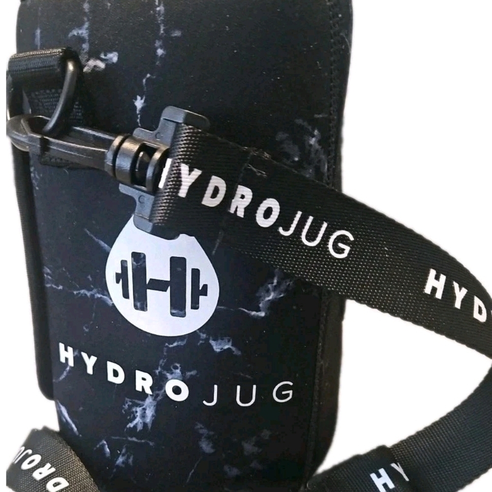 Hydro Jug Carry Case 73oz Blk Marble W/ Strap Normcore Cottagecore Boho Y2k(4C)